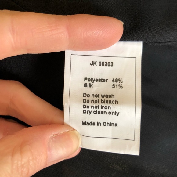 TOV holy black blazer with rhinestones size 38 - Picture 5 of 5